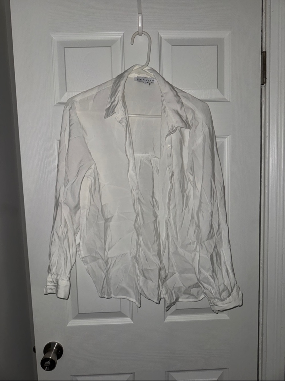 Oversized Button-Up Shirt - Classic Dress Shirt